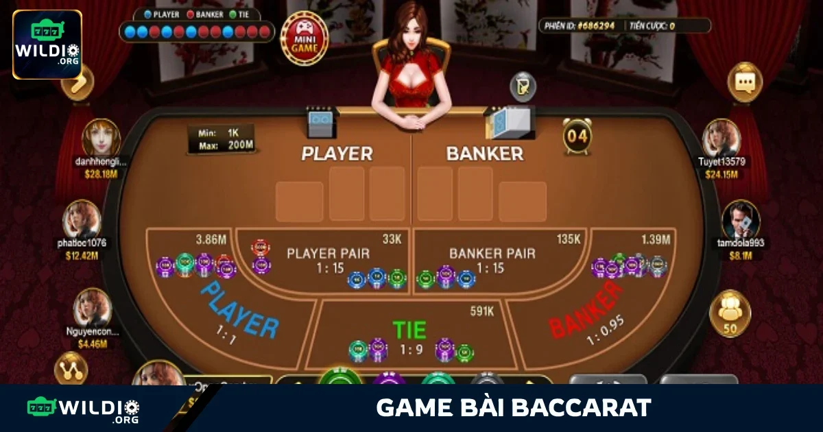 Cách Chơi Game Bài Baccarat