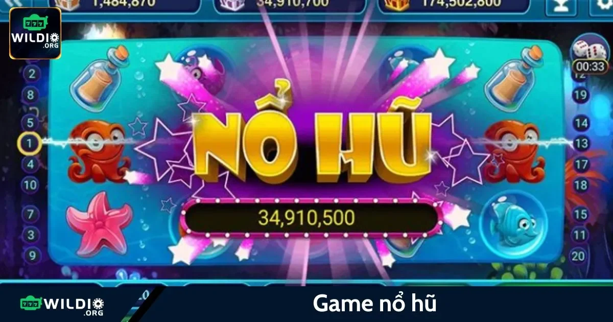 Game Nổ Hũ Wildio: Thử Vận May Với Jackpot Lớn