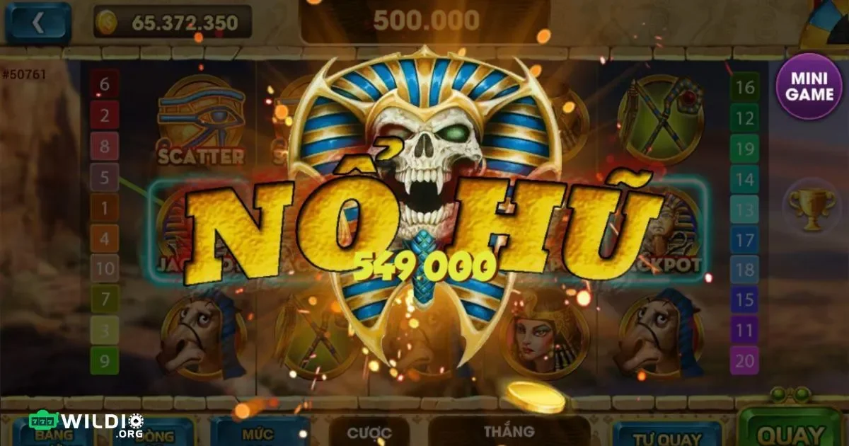 Nổ Hũ Đổi Thưởng Wildio: Top Slot Nổ Hũ Đổi Thưởng Hấp Dẫn